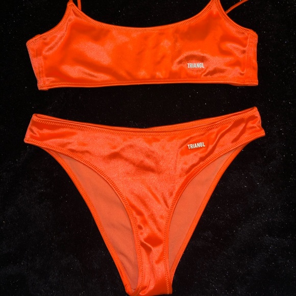 Mylos bright orange Neón bikini - Picture 2 of 11